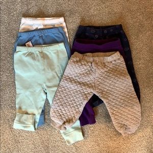 Bundle Baby pants 6 pair 6 -12 month